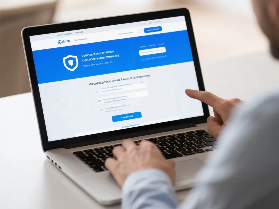 网址真伪查询示意